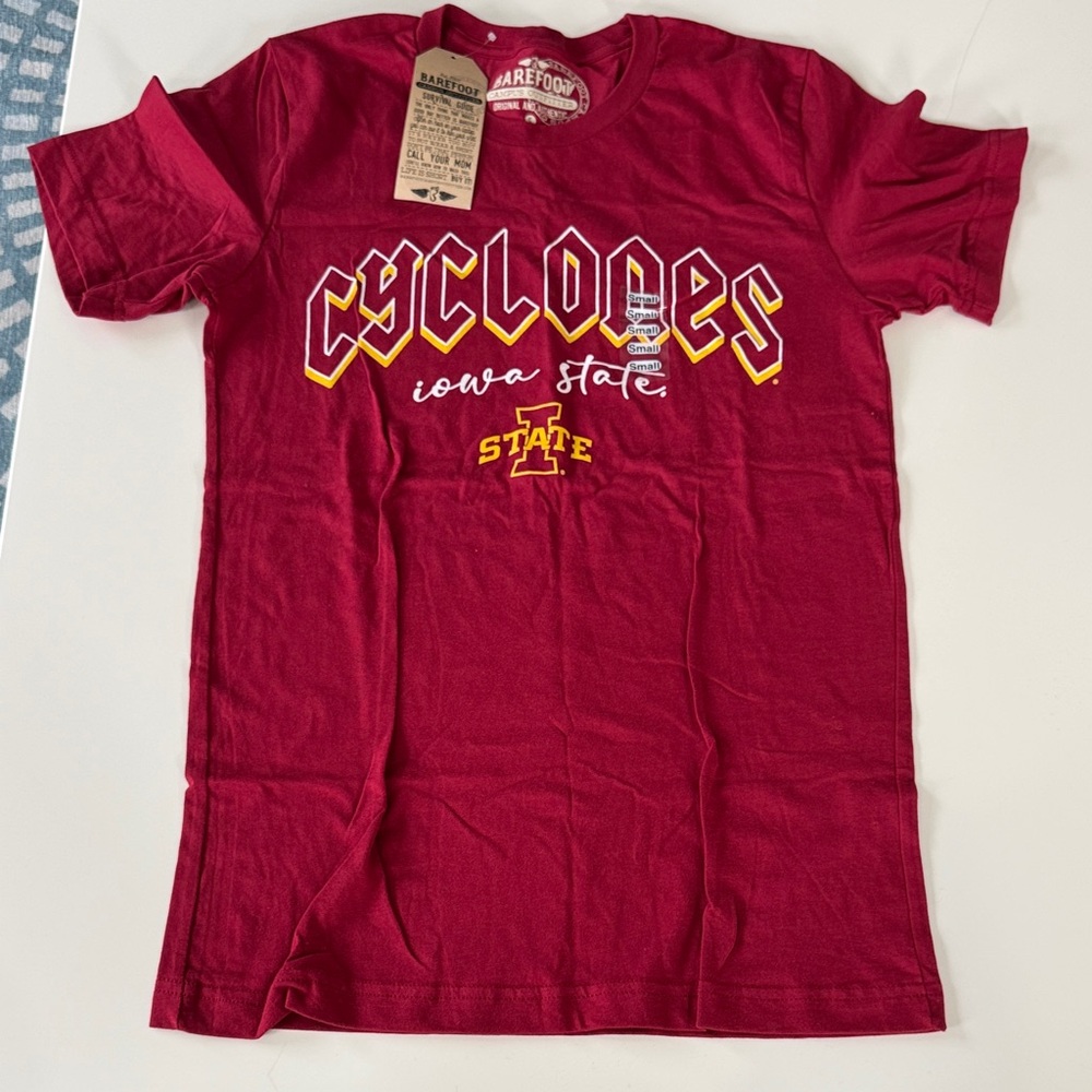 Iowa State Cyclones Red Short Sleeve Tee